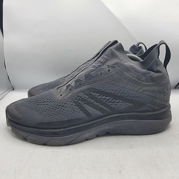 Salomon Sonic RA Nocturne Womens 10 Triple Black Running Shoes Casual 408083 - Picture 12 of 13